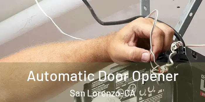  Automatic Door Opener San Lorenzo-CA